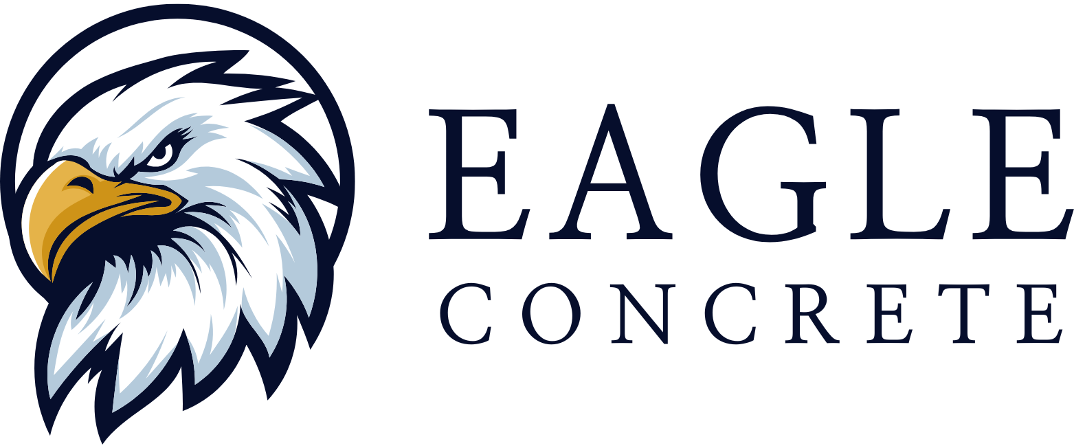 Navy and White Modern Eagle Logo
